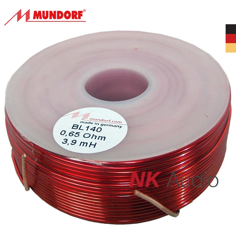 2pcs/lot Mundorf MCoil AirCore · Copper Wire 1.4mm series Air core divider inductor 99.997% free shipping