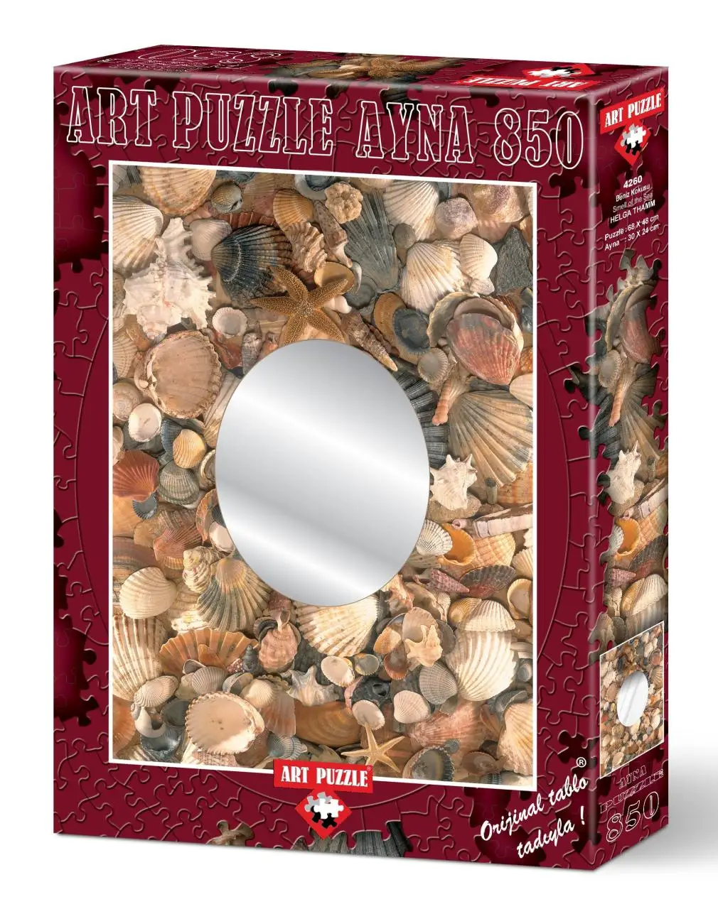 

Art Puzzle Sea Smell 850 Piece Puzzle mirror