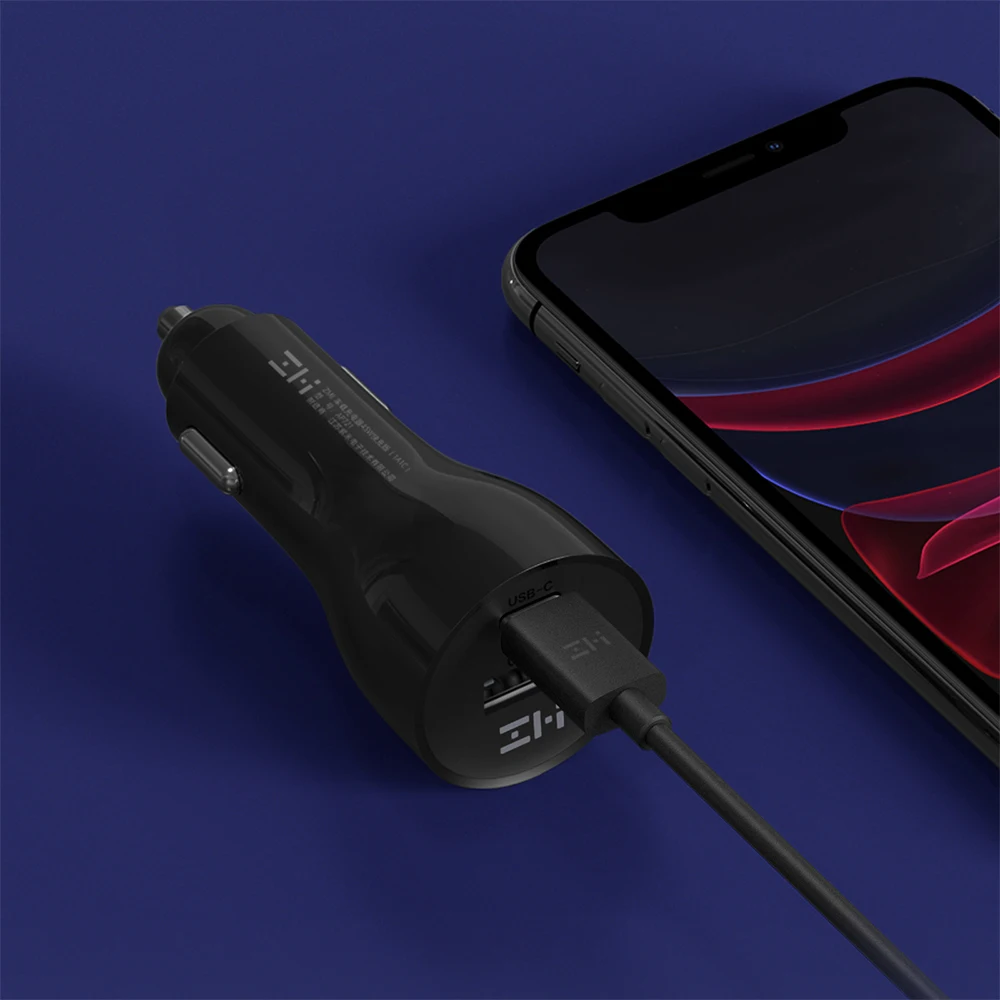 Зарядное устройство ZMI AP721CarCharger 18 Вт 1A1C быстрая зарядка 45 |