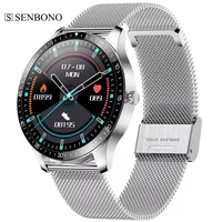 senbono smartwatch men business leisure sports fitness tracker clock hd screen ip68 waterproof smart watch women drop shipping