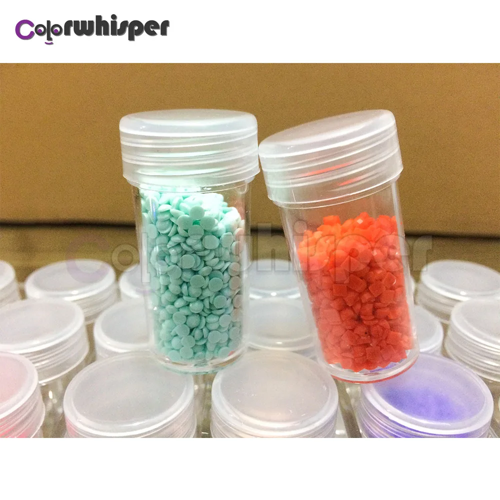 Флаконы для алмазной вышивки пустая коробка объем 15 мл вмещает 7 пакетов