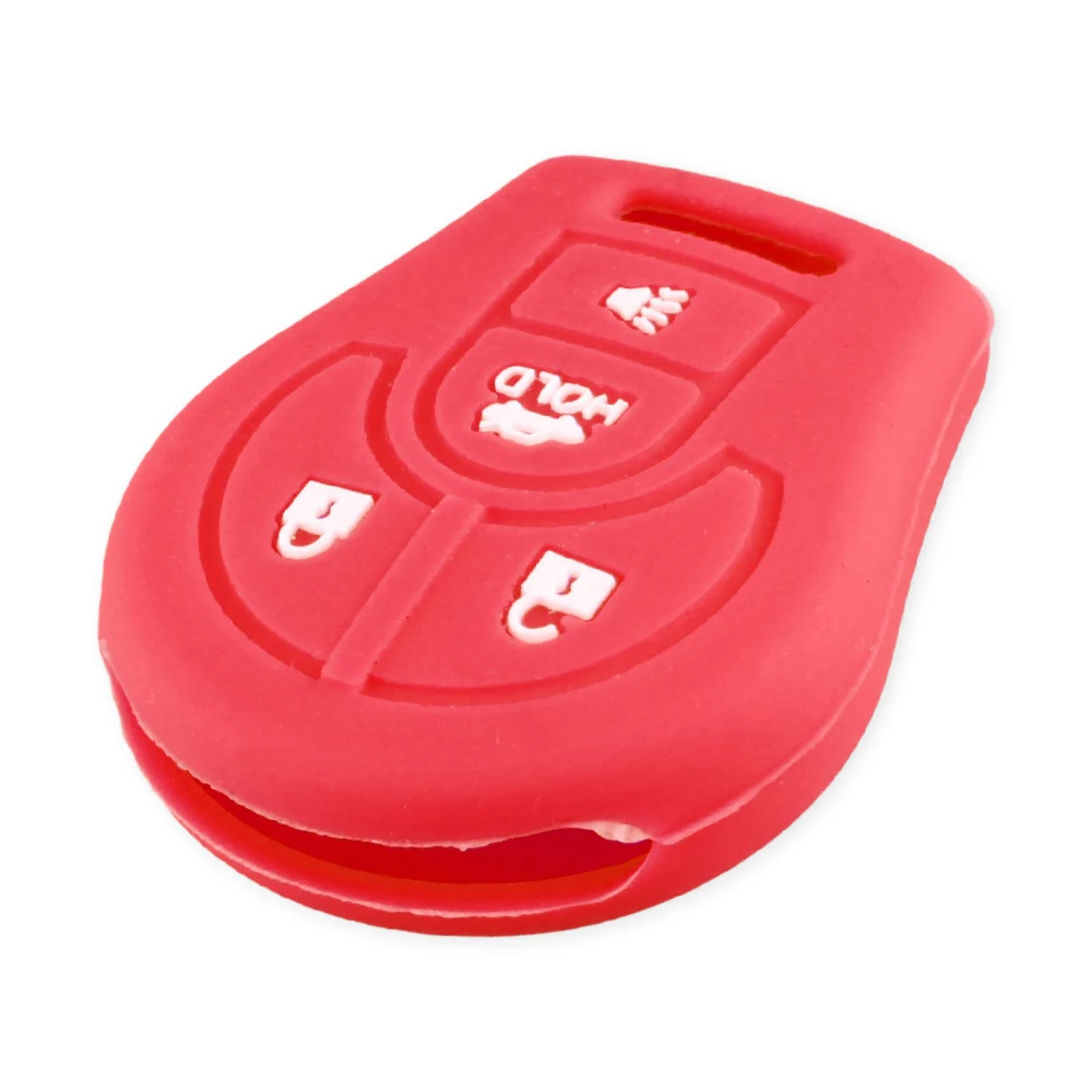 Силиконовый чехол для автомобильных ключей KEYYOU чехол-брелок Nissan Sylphy Cube Juke Rogue Micra