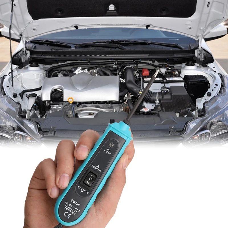 Power Probe Electric Circuit Tester Voltage Polarity Continuity Short Tracker Overload Protection |