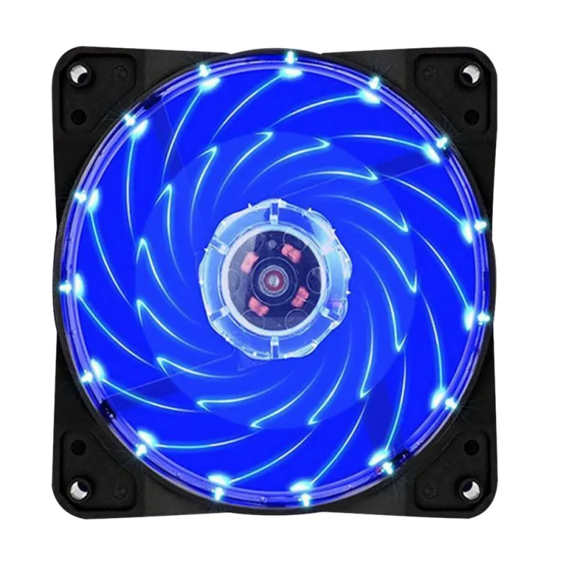 120 мм Стандартный чехол для ПК охлаждающий вентилятор светодиодный светильник