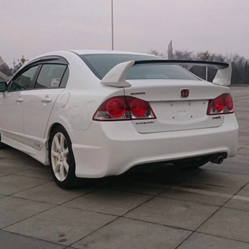 Автостайлинг MONTFORD для Honda Civic FD2 2006 2007 2008 2009 2010 2011 неокрашенный спойлер из АБС