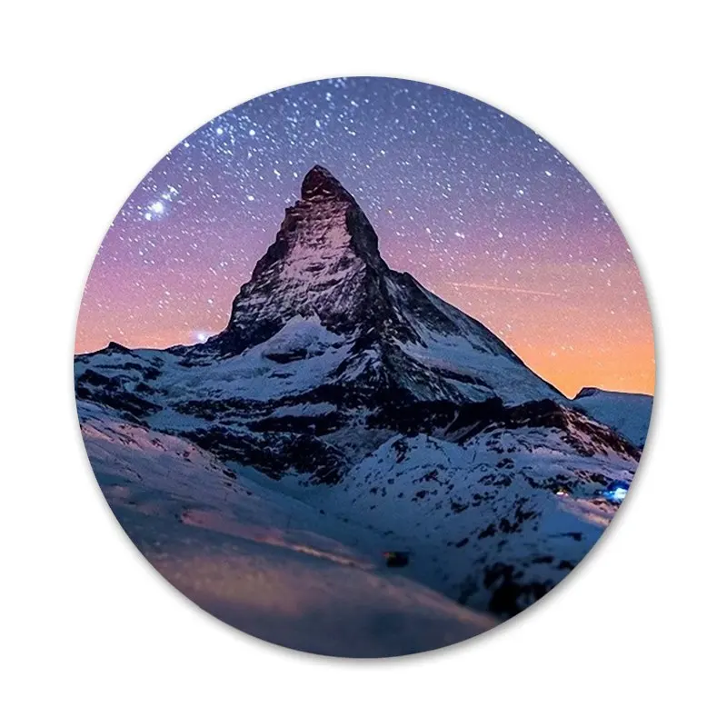 Церматт склад Швейцария значок брошь заколка аксессуары для одежды рюкзак