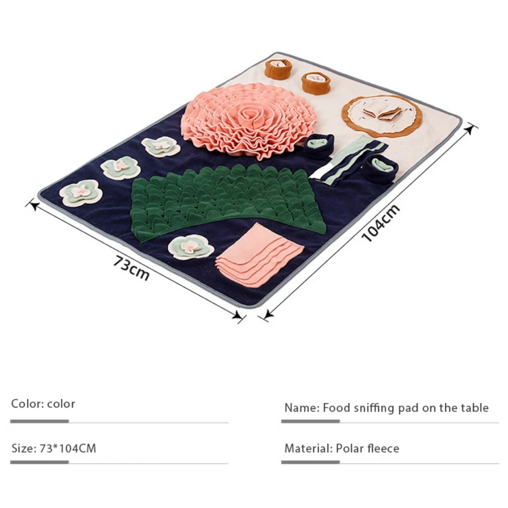 Коврик для дрессировки собак кошек чувство запаха энергетический пазл игрушки
