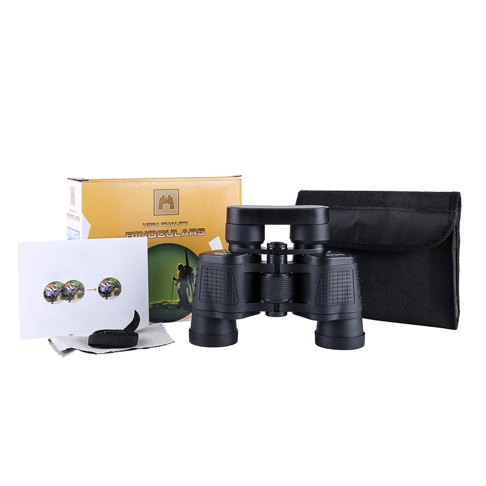 Profissional de Longo Poderoso Binóculos Telescópio Alcance hd Telefone Inteligente Vidro Óptico Baixa Luz Visão Noturna Acampamento 15000m 80×80
