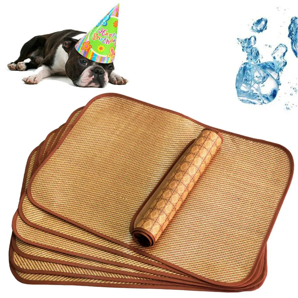 

Охлаждающий коврик для домашних питомцев, моющееся многоразовое одеяло для сна для собак, щенков, кошек, тростника, кроватки, питомники, куш...