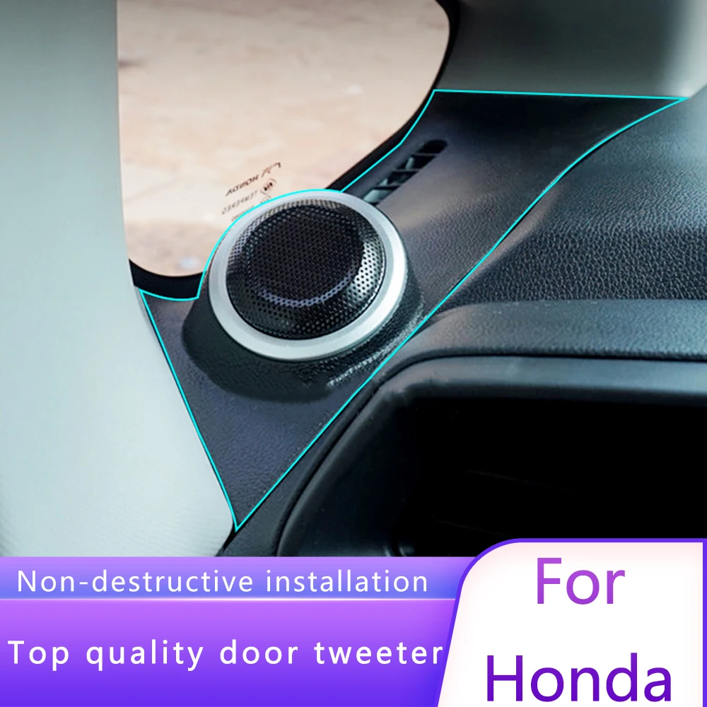 

Громкоговоритель высоких частот для Honda Fit Jazz 2014-2019, декоративный громкоговоритель для передней двери, высококачественный динамик для входн...