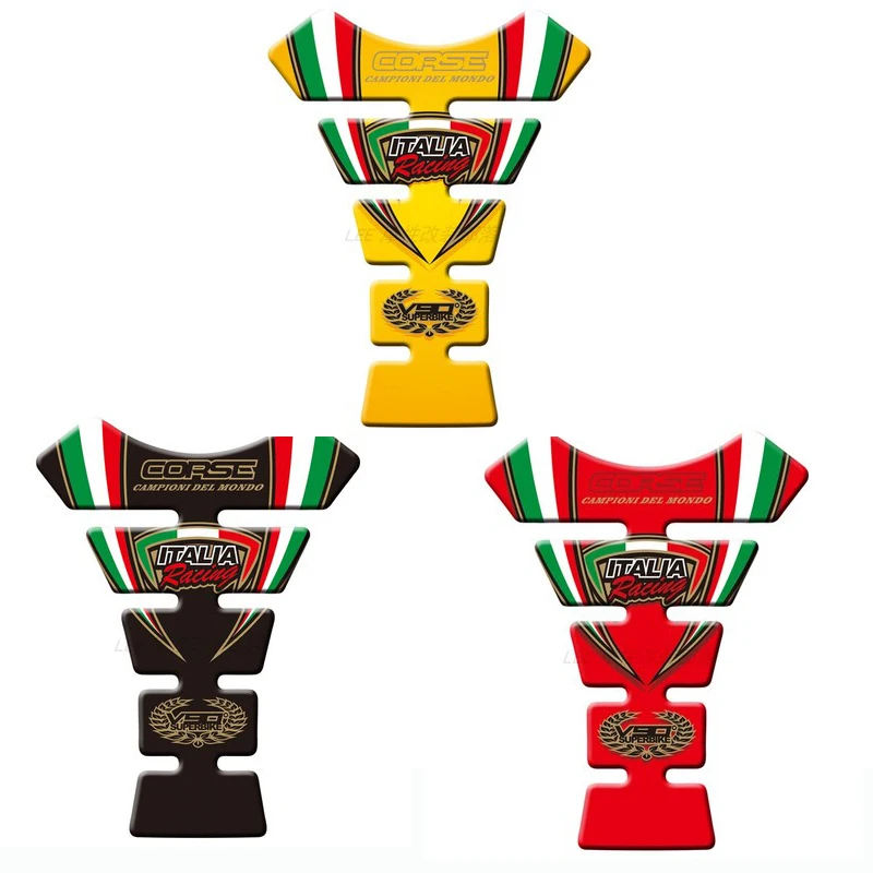 

Motorcycle 3D Fuel Tank Protective sticker Decals For Ducati 748 916 996 998
