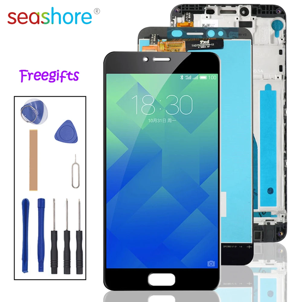 

Original Display For MEIZU M5 Display Touch Screen For Meizu M5 LCD Display Digitizer Replacement Parts M611 M611C M611H M611Q