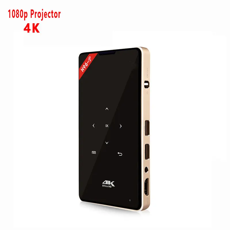 

Dual Brand Wireless Mini Smart Android 6.0 Projector with DLP Imaging System H96 -P 2.4GHz/5.8GHz WIFI DLP projector