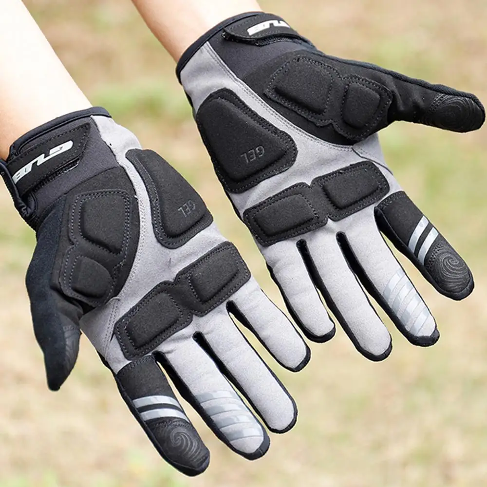 

Mountain Bike Riding Glove Full Finger Windproof Touch-screen Glove Bicycle Equipment For Female and Male