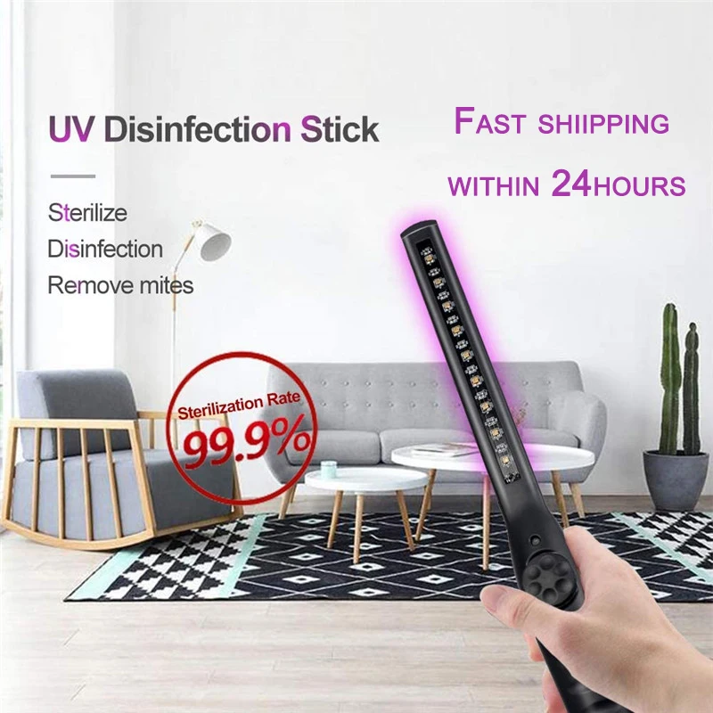 Портативный СВЕТОДИОДНЫЙ УФ-стерилизатор светильник Ной бактерицидная