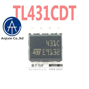 10pcs 100% orginal new voltage reference chip TL431CDT TL431CD 431C SOP-8 real stock