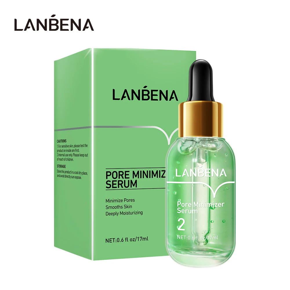 

LANBENA Shrink Pores Blackhead Remover Mask Serum Deep Cleaning Shrink Pores Purifying Acne Treatment Essence Beauty Skin Care