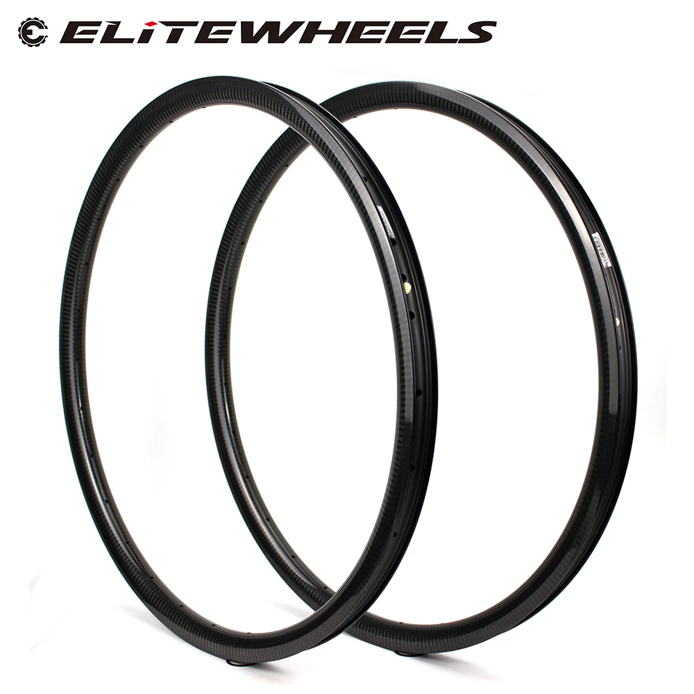 ELITEWHEELS Superlight Mtb углеродный обод 27 5 er велосипед бескамерный готов Высокое качество