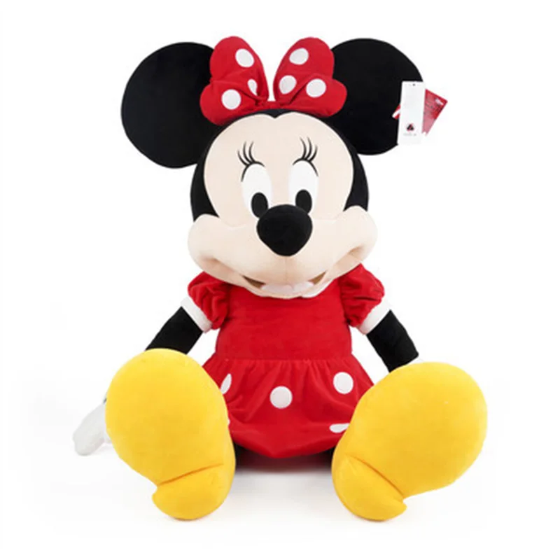 Плюшевые игрушки 30/46/80 см Disney Микки Маус Минни милые животные мягкие куклы из ПП