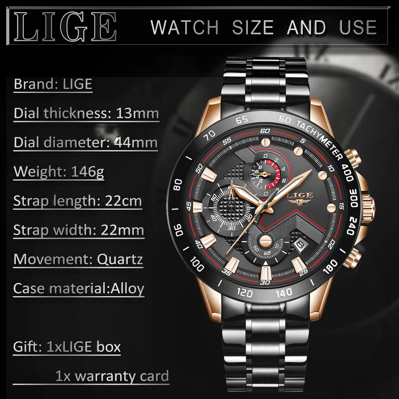 Montre Homme LIGE мужские s часы лучший бренд класса люкс военные спортивные часы мужские водонепроницаемые кварцевые наручные часы Relogio Masculino