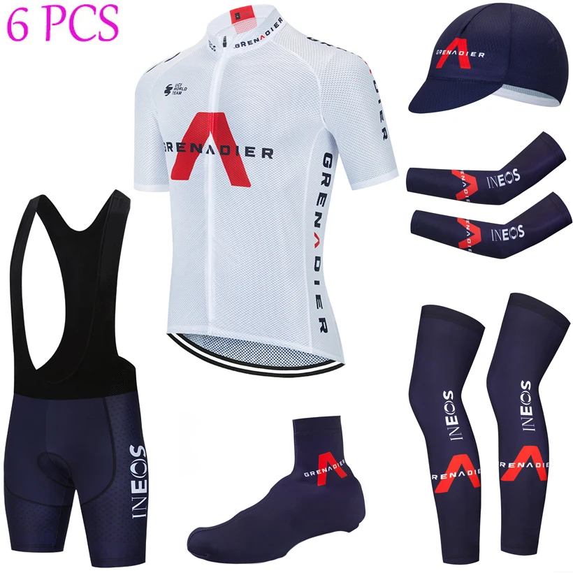 

2022 INEOS Cycling TEAM Jersey 20D Bike Sportswear Breathable Men Ropa Ciclismo Bicycling Sleeve Warmers Jersey Bicycle Pants