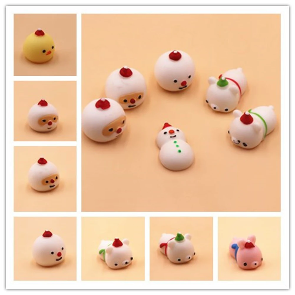 

Christmas Countdown Calendar Toy Set with 24 Cute Animal Decompressed Toy