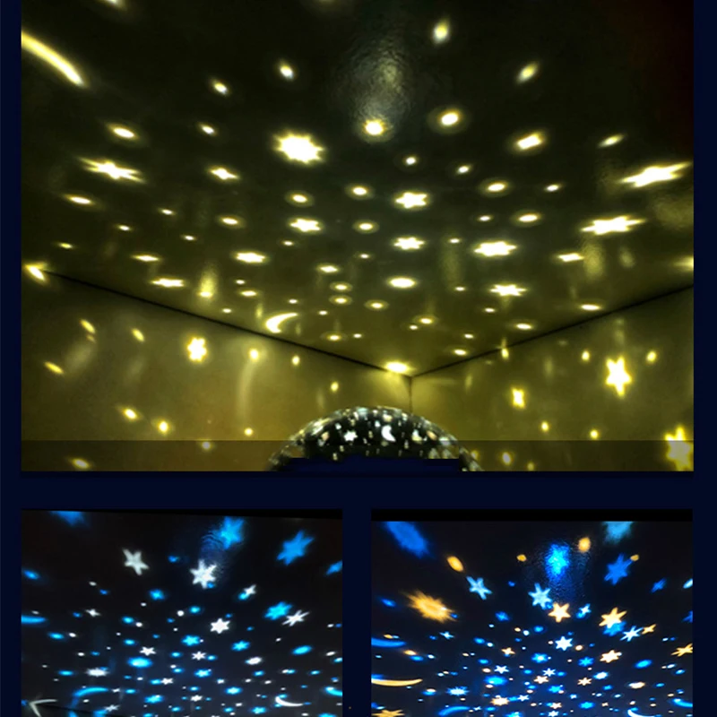 Coversage ночник НЛО светодиодный проектор USB звезда мастер дети ребенок сон