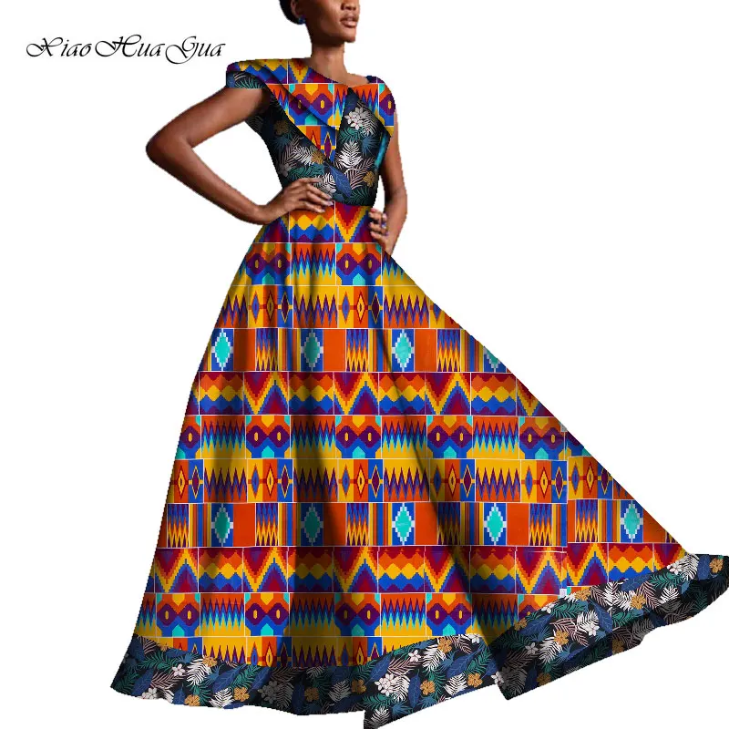 Новая женская обувь в африканском стиле одежды H & D африканская Принт Длинное