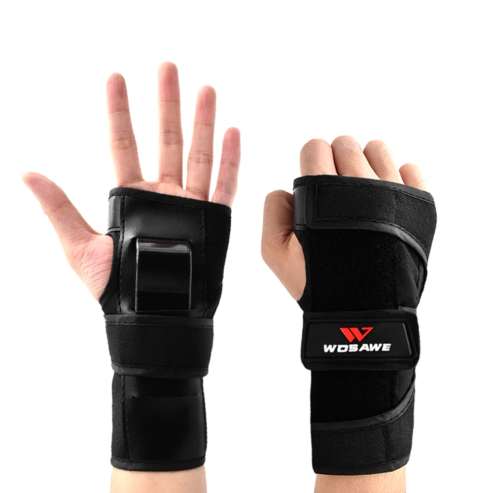 ML307-Wrist Guards WOSAWE взрослые наколенники для езды на мотоцикле горные защитные шестерни защита для запястья скейтборд, сноуборд Спортивная Налокотник - Цвет: ML307-Wrist Guards