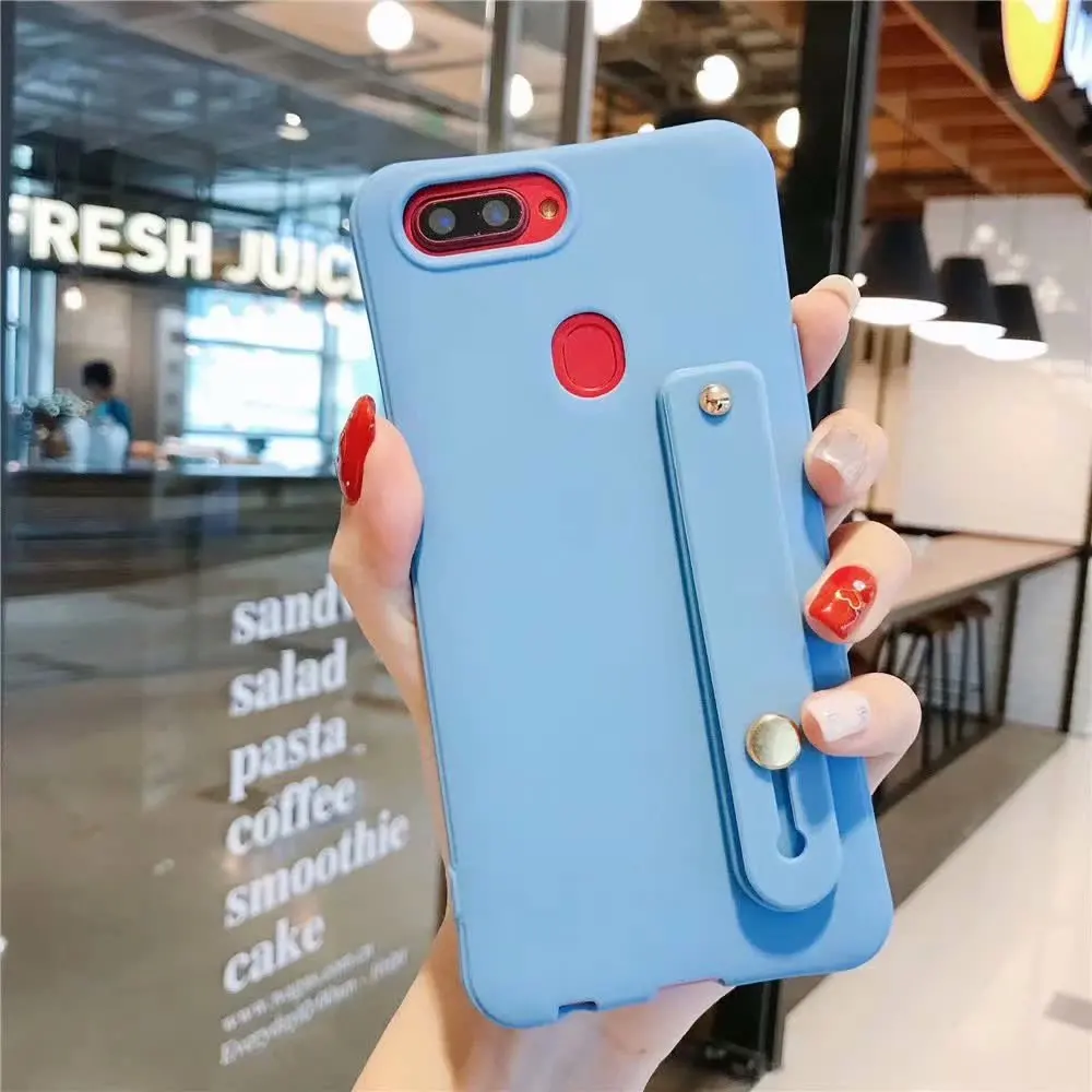 Soft Silicone Case For Xiaomi MI 10 Pro CC9E Note Redmi 9 Max 9s K20 K30 7 7S 8 8A 7A A3 Wrist strap stand Cover | Мобильные