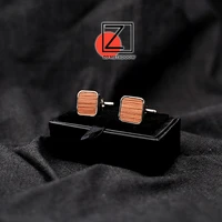 metal copper enamel square cufflinks mens wedding party fashion simple shirt gift men cufflinks f 002