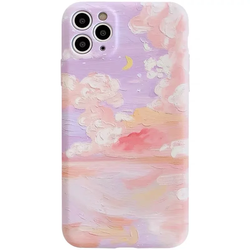 Чехол для iPhone 11 Pro Max Xr Xs X 7 Plus 8 мягкий силиконовый чехол в стиле ретро | Мобильные