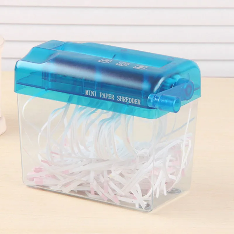 A6 Mini Manual Shredder Desktop Hand Crank | Компьютеры и офис