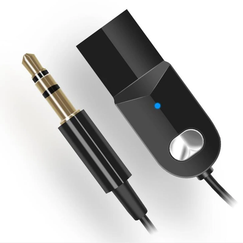 USB Bluetooth 5 0 аудио адаптер AUX HD стерео беспроводной приемник музыкальный для