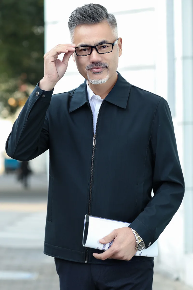 

Top Selling Product In 2021 New Middle-aged Men's Spring Jacket 40-50 Years Old Dad Thin Men's Casual Jacket Men's Clothing