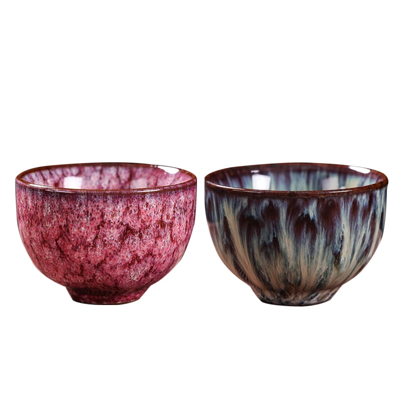 Чайная чашка оригинальная чайная чаша 65 мл пигментированная китайский цветовой