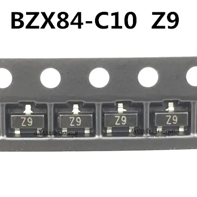 

Original 50pcs/ BZX84-C10 Z9 SOT23 10V