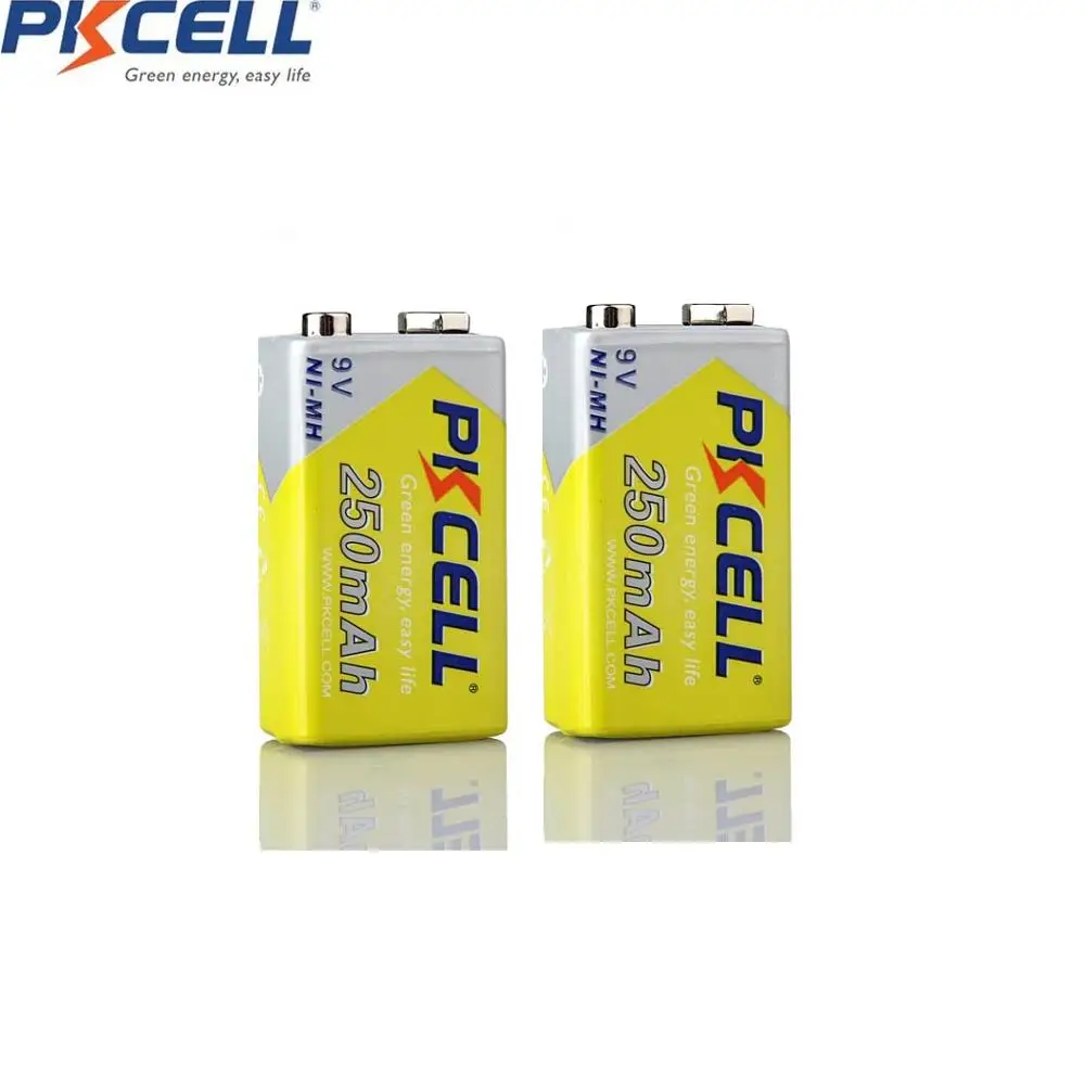 4 шт. * ni mh 250Mah 6F22 9V аккумуляторная батарея для электронного термометра|battery charger as