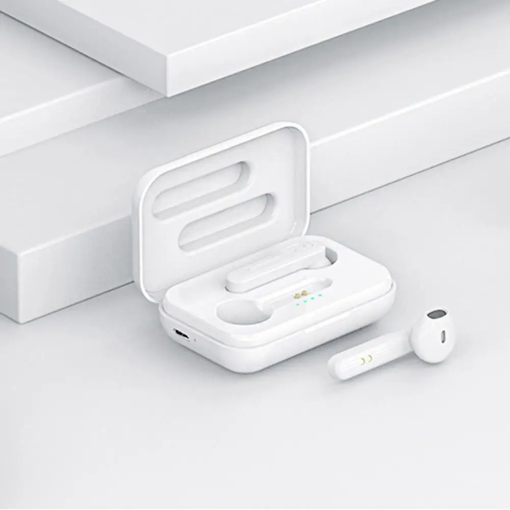 Беспроводные Bluetooth наушники L8 5 1 вкладыши со светодиодным дисплеем Спортивная