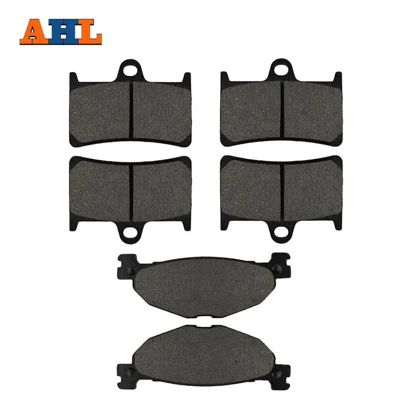 Передние и задние тормозные колодки AHL для мотоцикла YAMAHA XV 1900 XV1900 Roadliner Midnight 2006-2009