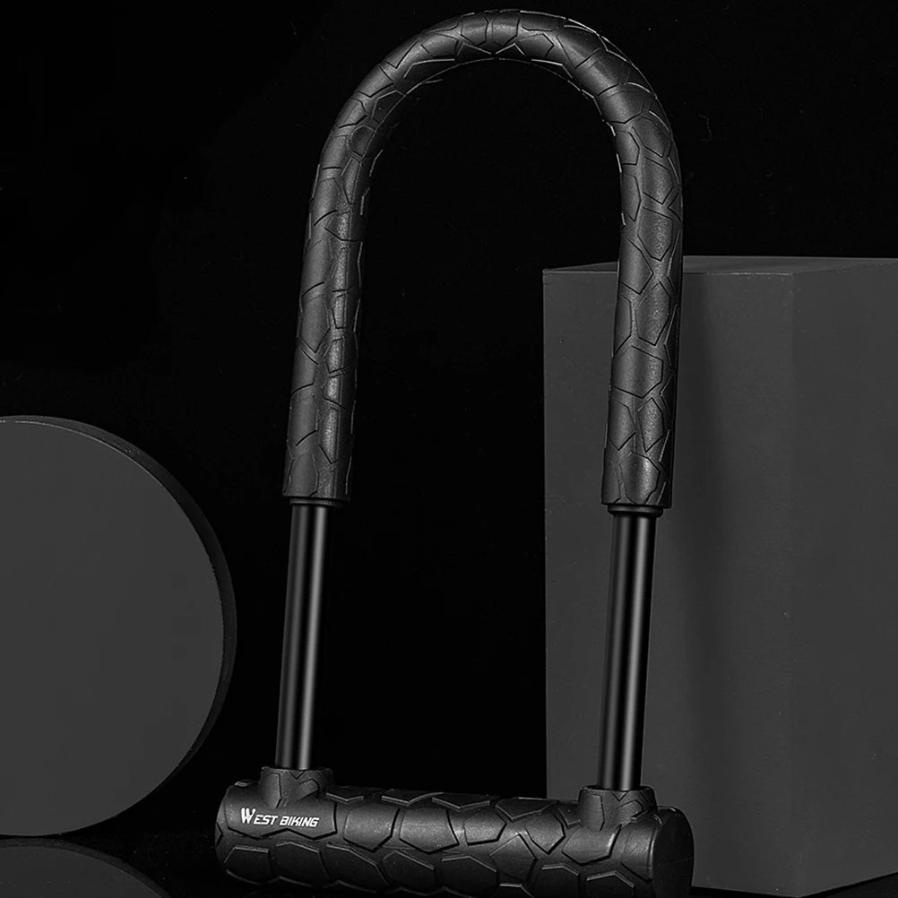 

Motorcycle Bike Lock Anti-theft with Frame Keys Portable Portable Bicycle Locks U-shaped Waterproof Lock Cycling Equipment