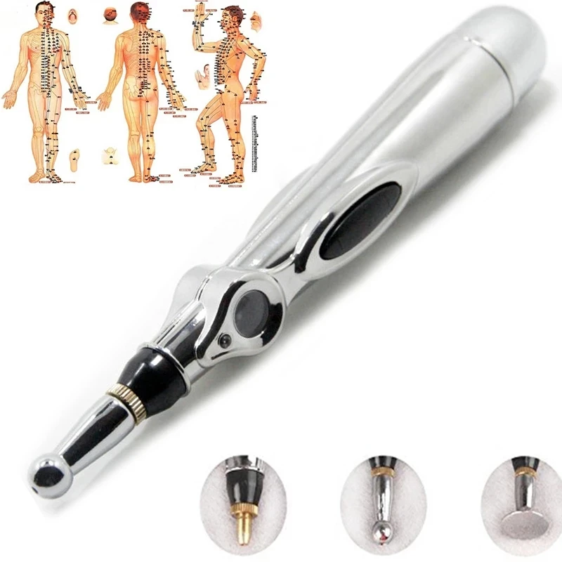 

2021 Newst Electronic Acupuncture Pen Electric Meridians Laser Therapy Heal Massage Pen Meridian Energy Pen Relief Pain Tools