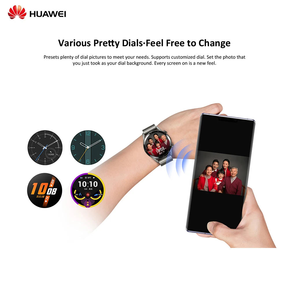 HUAWEI WATCH GT 2 Smartwatch 42 мм 46 мм 5ATM GT2 BT умные часы водонепроницаемые спортивные BT 5,1 gps сердечного ритма кровяное давление для мужчин и женщин