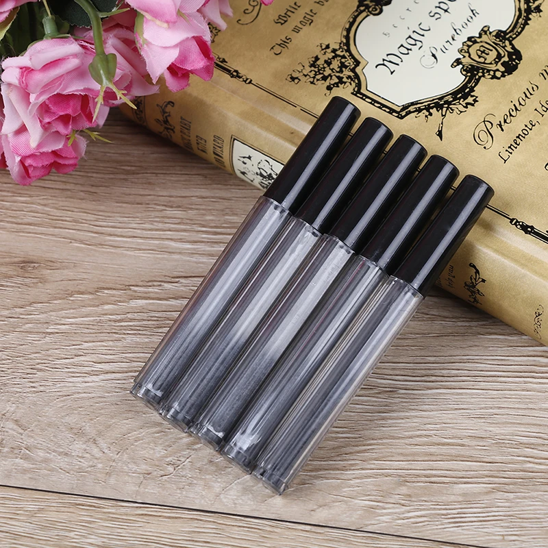 

5 трубок 2B HB черный 2,0 мм механический держатель карандаша свинцовый заправка