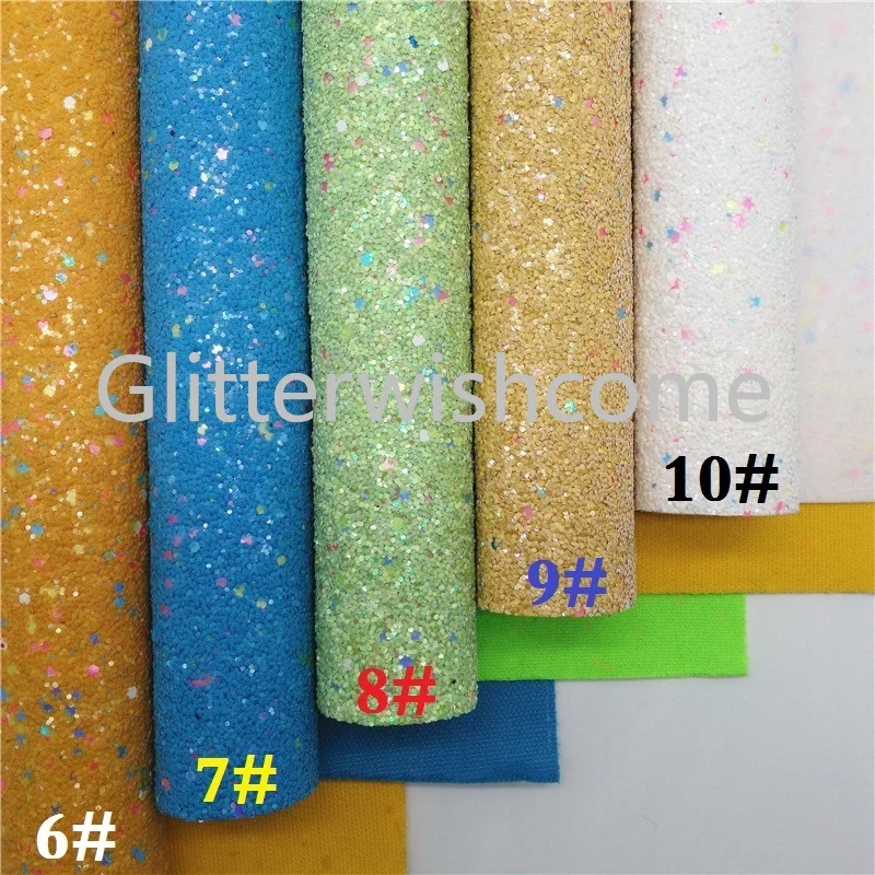 Ткань Glitterwishcome 21x29 см Размер A4 блестящая кожа крупная ткань из искусственной кожи