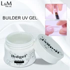 Ibdgel легкий в эксплуатации Гель-лак для ногтей прозрачный Камуфляжный полупрозрачный цвет французский строитель УФ-Гель-лак