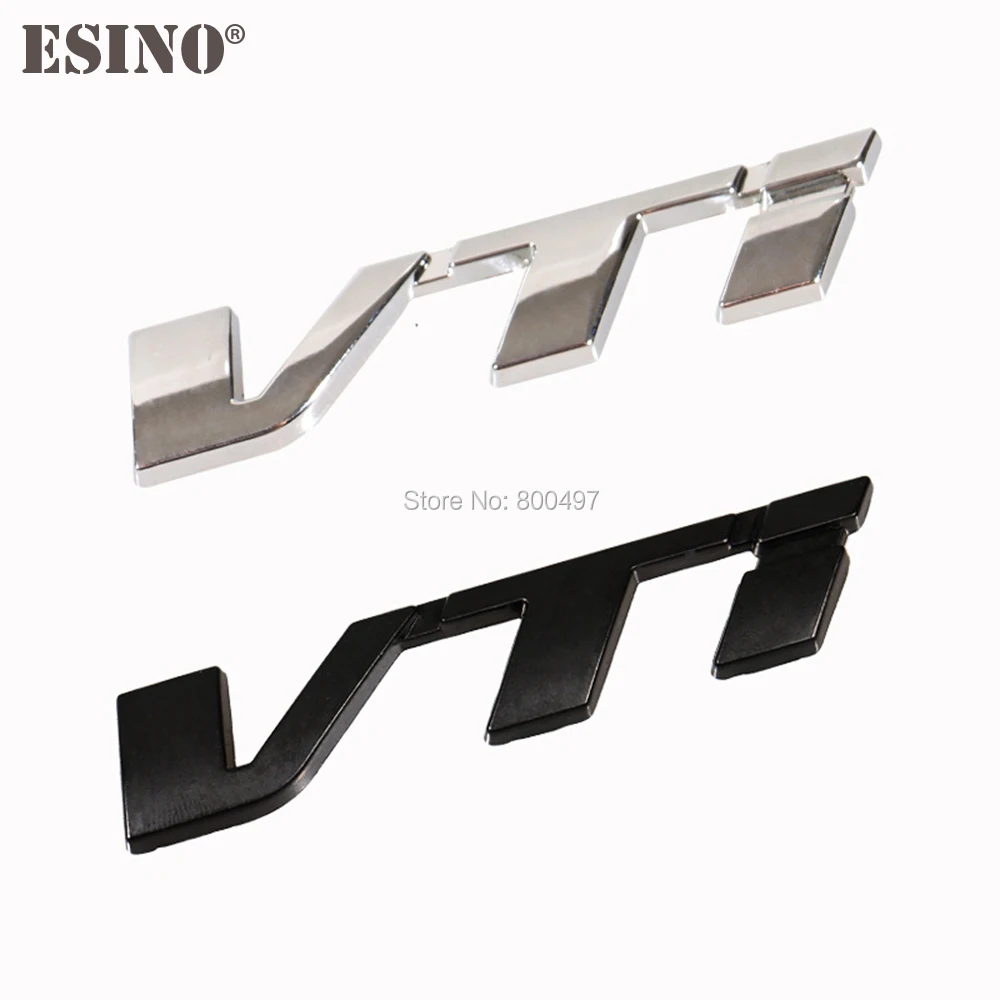 Новый автомобиль укладка 3D VTI VT I металлическая хромированная цинковый сплав эмблема для кузова автомобиля