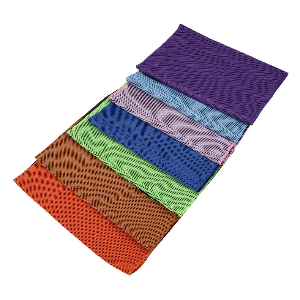 

Cold Towel Summer Sports Ice Cooling Towel Hypothermia Cool Towel for Children Adult Double Color Cool Towel