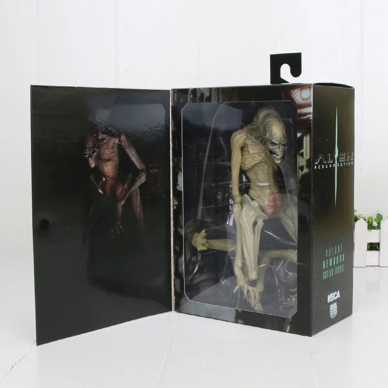 24 см инопланетянин NECA Vs фигура хищника Игрушка Alien Resurrection Delune новорожденных вер.
