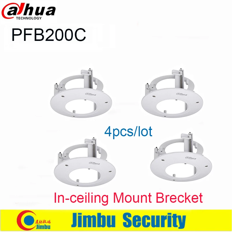 

Dahua IP Camera Bracket In-ceiling Mount Bracket PFB200C 4pcs/lot Material: SECC & PC Neat & Integrated design Camera bracket